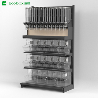 Ecobox EK-026-5 Expositor de hierro de 1,2 m de ancho 